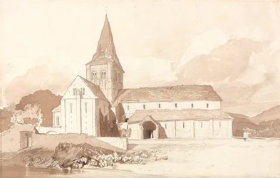 Notre Dame sur lEau, Domfront, Normandia